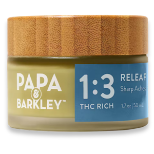 PAPA & BARKLEY - Papa & Barkley - THC Rich Balm 1:3 - Topical - 50ml