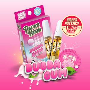 PAPAS HERB - PAPAS HERB | BUBBA GUM - 510 THREAD | CARTRIDGE | 1G