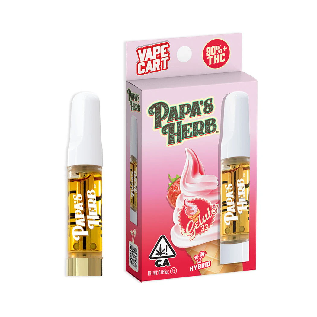 Papa's Herb - PAPAS HERB | GELATO 33 - 510 THREAD | CARTRIDGE | 1G Main Image