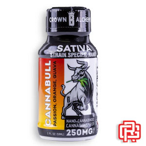 CROWN B ALCHEMY - Passion Orange Guava "Cannabull" Nano Syrup | 59mL 250mg (THC)