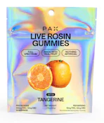 TANGERINE LIVE ROSIN GUMMIES - PAX - 100mg