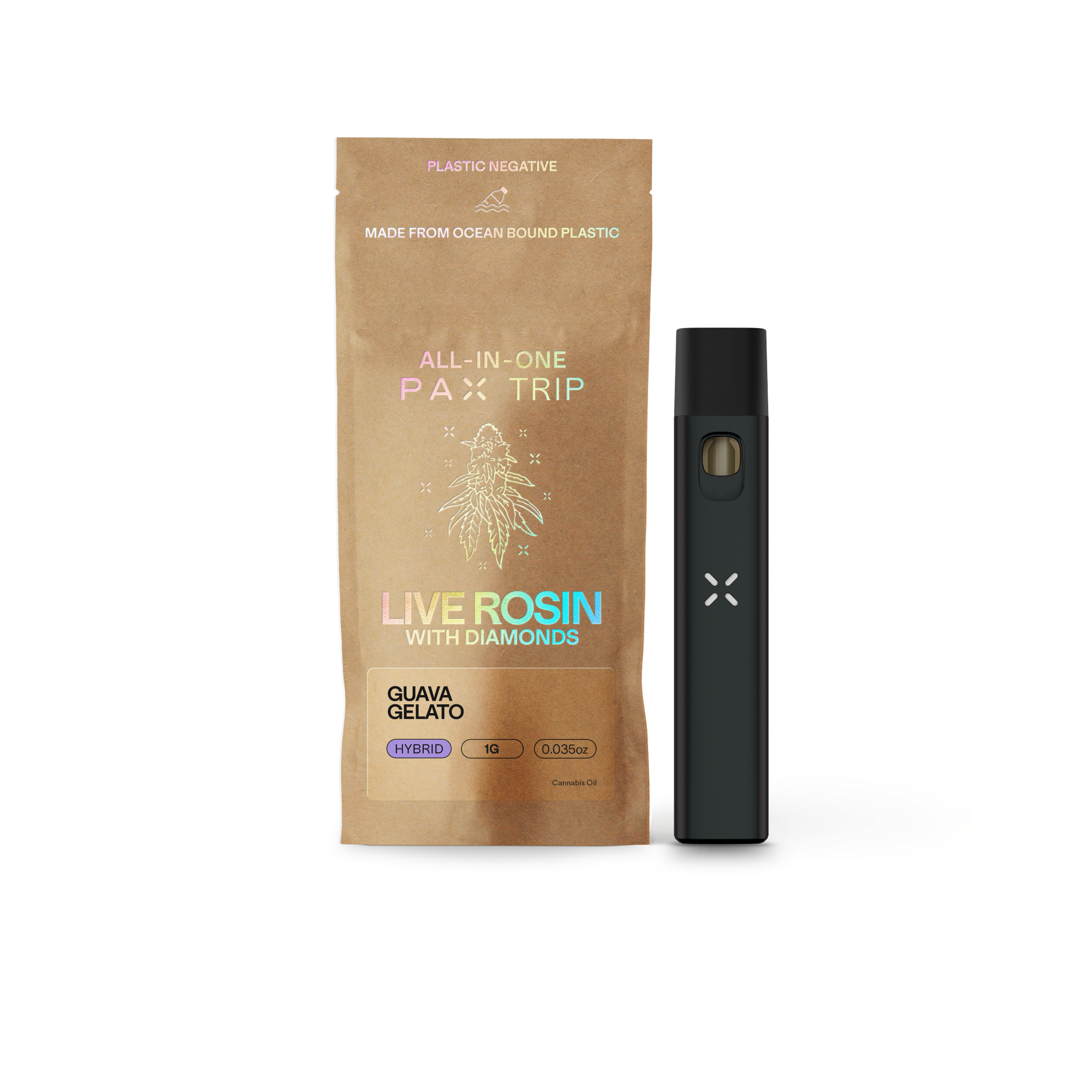 TRIP | Guava Gelato (Live Rosin with Diamonds) AIO - 1g - Vape