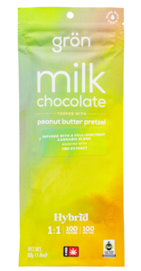GRON - Gron Peanut Butter Pretzel Milk Chocolate 1:1 100mg