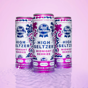 PABST - PBR - Drink - Midnight Berries - 4PK - Seltzer - 40MG
