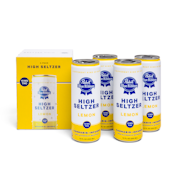 Pabst Blue Ribbon - 10mg 4pk Seltzer - Lemon