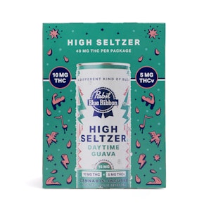 Pabst - Pabst (PBR) | Daytime Guava | THCv | High Seltzer | 4pk
