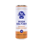 HIGH MANGO BLOOD ORANGE SELTZER 10MG - PABST BLUE RIBBON