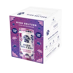PABST LAB - MIDNIGHT BERRIES SELTZER (4PK) - PABST BLUE RIBBON
