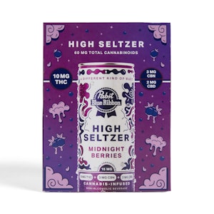 Pabst - Pabst (PBR) | Midnight Berries | THC + CBN + CBD | High Seltzer | 4pk