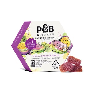 P&B Kitchen - Guava Passion Fruit 1:1| Gummies |  P&B Kitchen 