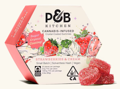 Papa & Barkley - Strawberries & Cream Infused Gummies 100mg