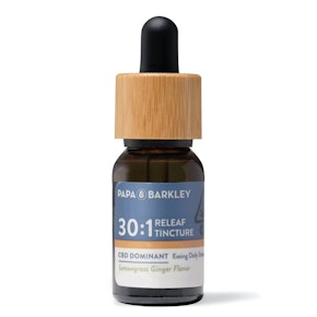 Releaf Tincture 30:1 | CBD Rich | Papa & Barkley