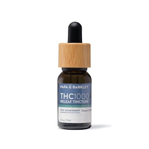 PAPA & BARKLEY - Releaf Tincture THC 1000 | THC Rich | Papa & Barkley 