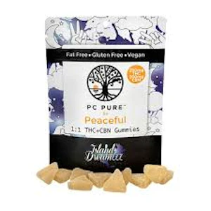 PC PURE - PC PURE - 1:1 THC/CBN ISLAND DREAMZZZ - 200MG