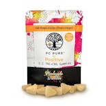 Pineapple Banana 1:1 THC:CBG 200mg Gummies (10x20mg) - PC PURE