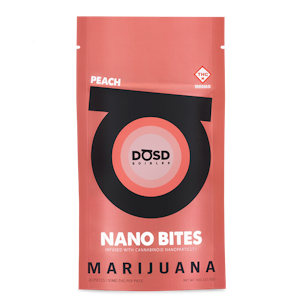 DOSD EDIBLES - DOSD EDIBLES - PEACH 1000MG NANO BITES GUMMY