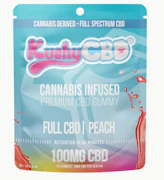 Kushy Punch Originals Gummy Peach CBD