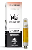 [West Coast Cure] Cartridge Live Resin - 1g - Peach Rings