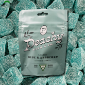 Peachy Hash Co - Rosin Gummie - Blue Raspberry - 50mg