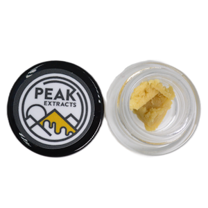 Peak Extracts - Rainbow Zlushers | Cold Cure Live Rosin 1g