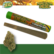 1Slice - Peanut Butter Diesel - 18.2% THC - 1.1g - Pre-Roll