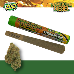 1Slice - 1Slice - Peanut Butter Diesel - 18.2% THC - 1.1g - Pre-Roll