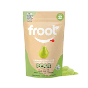 Froot Pear 1:1 100mg THC:CBG Gummies