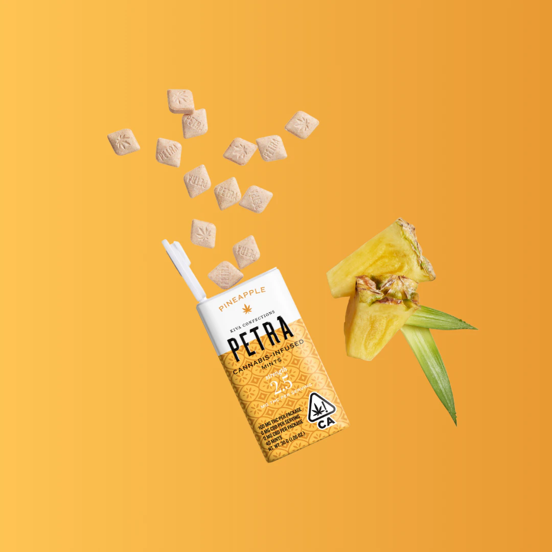 KIVA - Petra - Pineapple - 100mg Main Image