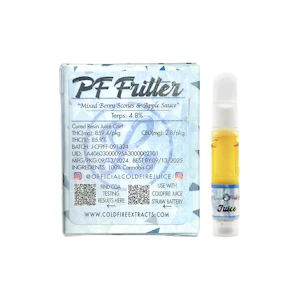 COLDFIRE Extracts - Coldfire x Lumpy's PF Fritter Juice Vape Cart 1.0g
