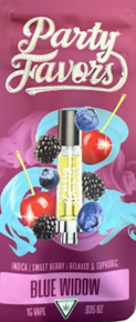 Party Favors - Blue Widow 1G Cart