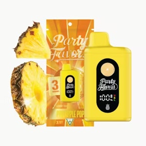 Party Favors - Party Favors - Pineapple Pop 3G Juicebox Disposable
