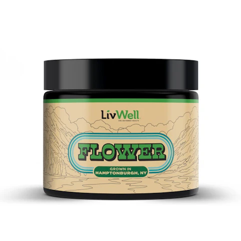LIVWELL - Strawberry OG Cookies- Indica- 22.63% THC | 14g Flower | LivWell  -aa0 front