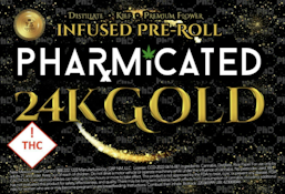 PhD Infused 2 0.75g Pre-rolls - 24k Gold (Indica)