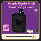 Purple Hindu Kush x Strawberry Guava, Live Resin, Disposable, 1g