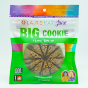 Laurie + Mary Jane Big Cookie Peanut Butter 100mg
