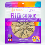 Laurie + Mary Jane Big Cookie Chocolate Chip 100mg