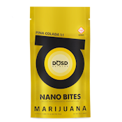 DOSD EDIBLES - PINA COLADA 100MG 1:1 NANO BITES GUMMY