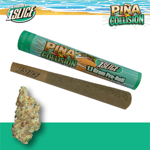 1Slice - 1Slice - Pina Collision - 19.2% THC - 1.1g - Pre-Roll