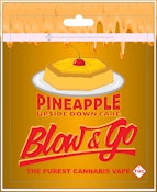 Blow & Go - Pineapple Upside Down Cake (hybrid/sativa) - Disposable Vape - 1G