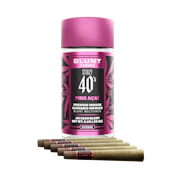 Stiiizy (.5G) 40‘s Infused Mini Blunt 5 Pack | Pink Acai