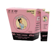 Blazy Susan x 53mm Shortys Pink Cones 12 Pack (Ultra Thin)