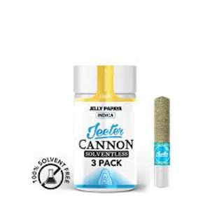 Jeeter - Jeeter 3pk Solventless Cannon | Platinum ZKZ
