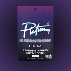 Platinum - Blue Raspberry -  200mg Edibles 