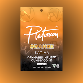 Platinum - Orange 200mg Edibles