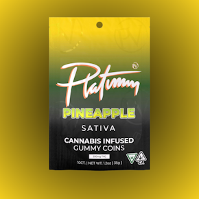 Platinum - Pineapple -  200mg Edibles