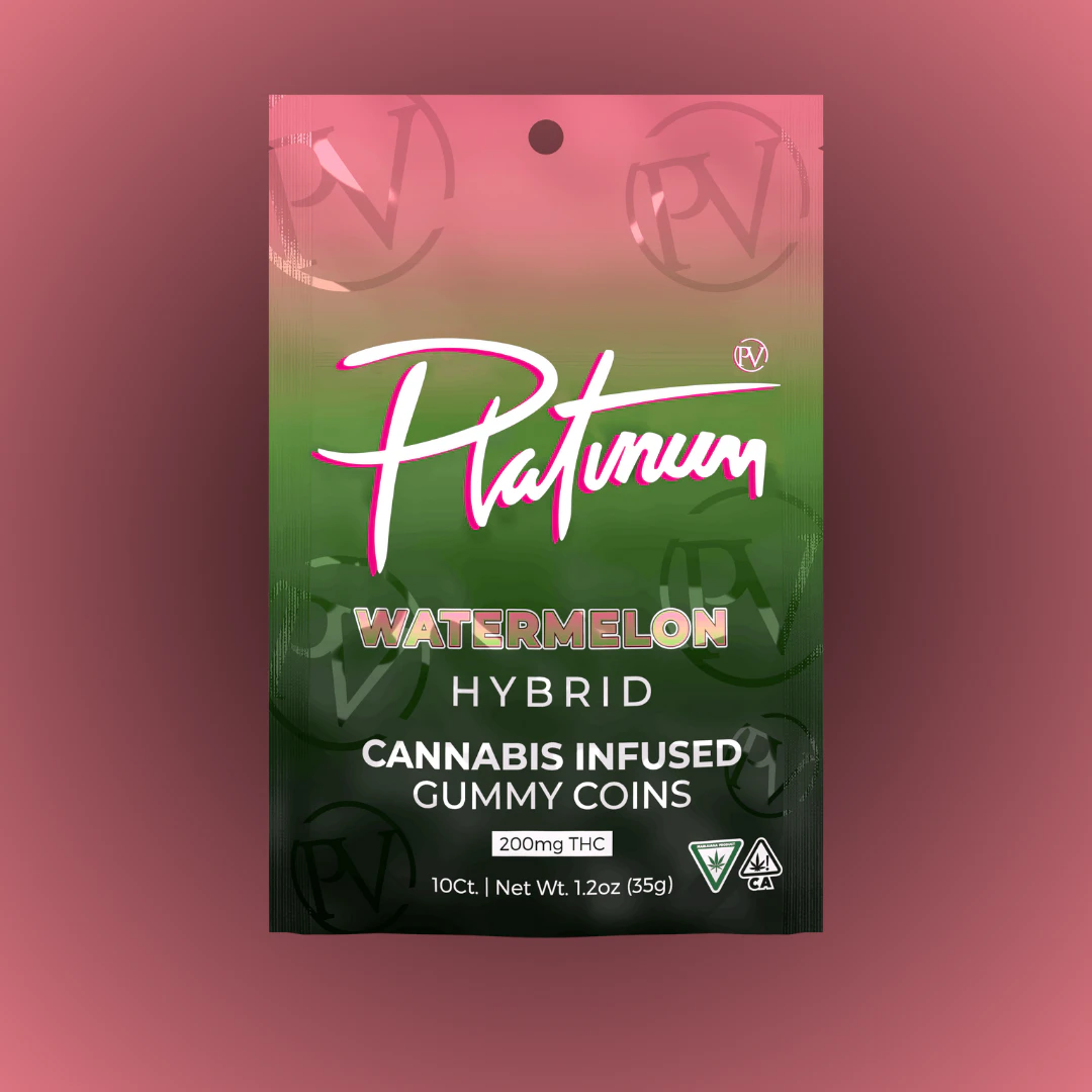 Platinum Vape - Platinum - Watermelon - 200mg Edibles Main Image