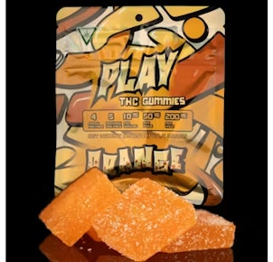 PLAY - Orange Gummies - 200MG (4x50MG)