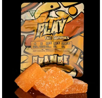 PLAY - PLAY - Orange Gummies - 200MG (4x50MG) Main Image