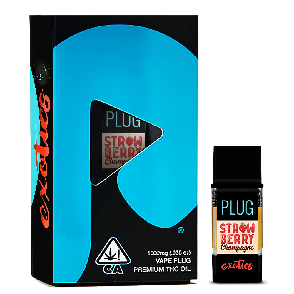 PLUGPLAY™ - Strawberry Champagne - Exotics Plug (1g) Main Image