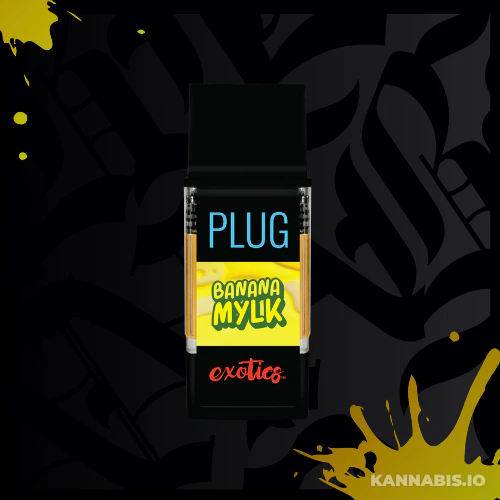 PLUGPLAYβ’ - PLUGplay EXOTICS Banana Mylk 1g Vape Main Image